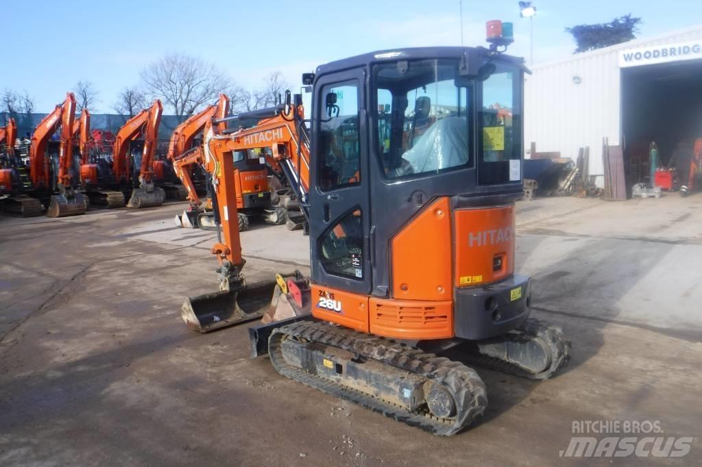 Hitachi ZX 26 U-6 Mini excavadoras < 7t