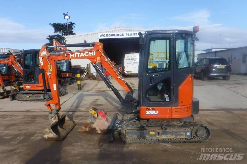Hitachi ZX 26 U-6 Mini excavadoras < 7t
