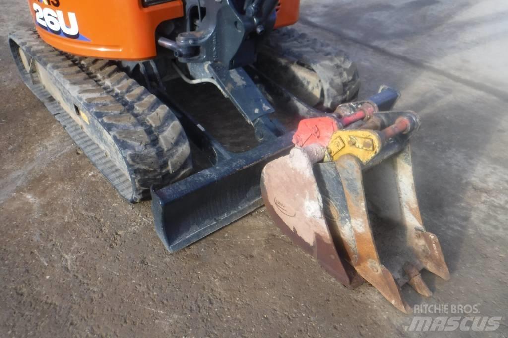 Hitachi ZX 26 U-6 Mini excavadoras < 7t