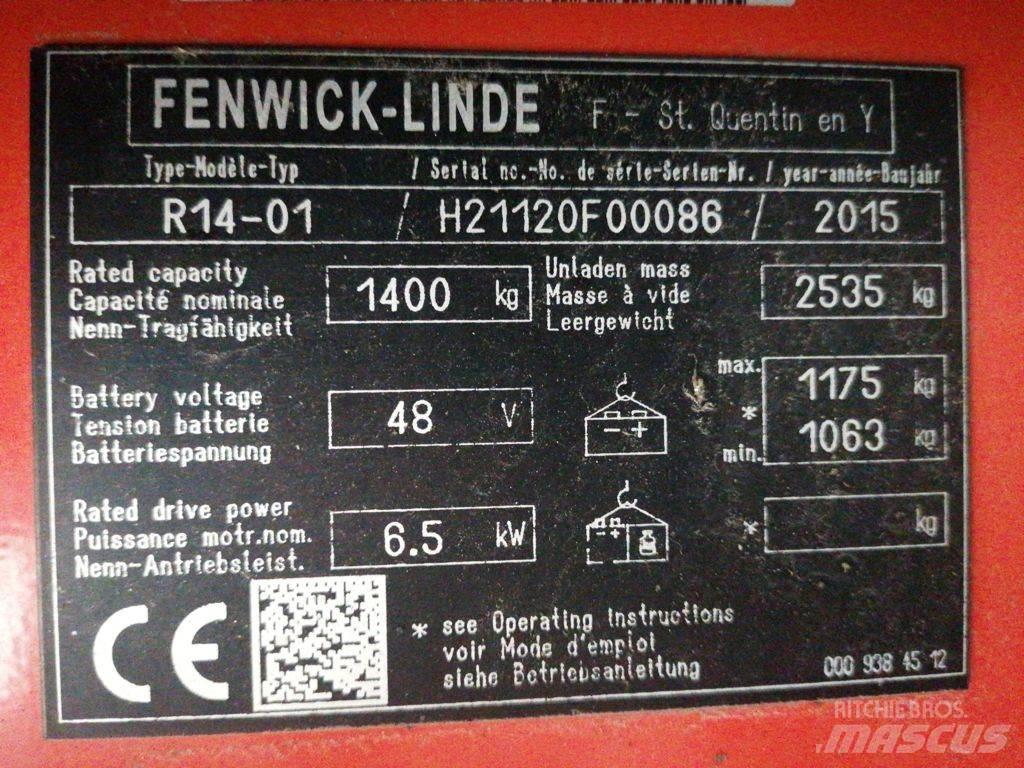 Linde R14-01 Carretillas retráctiles