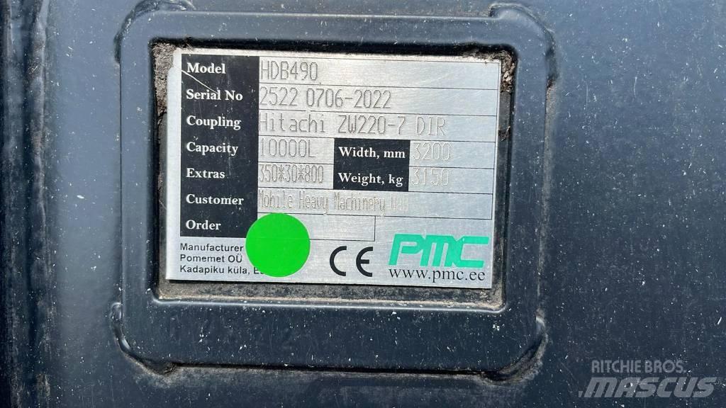 Hitachi ZW 220 Cargadoras sobre ruedas