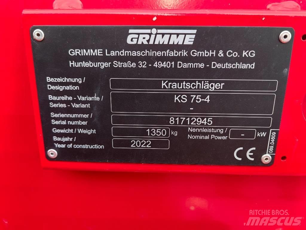 Grimme KS 75-4 Equipos para patatas - Otros