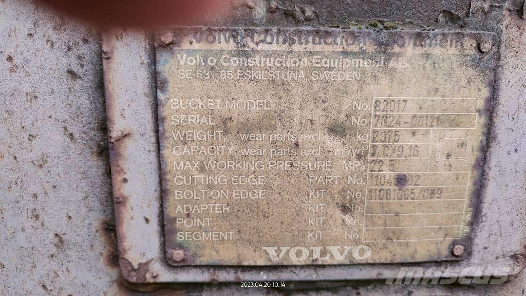 Volvo 180F Cucharones
