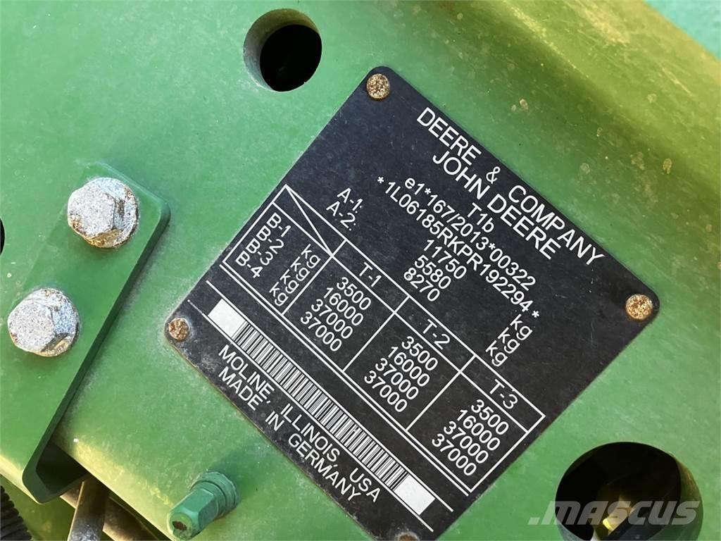 John Deere 6R 185 Tractores