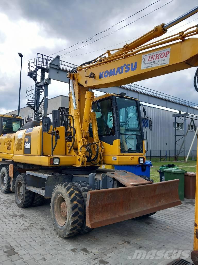 Komatsu PW 180-7EO Excavadoras de ruedas