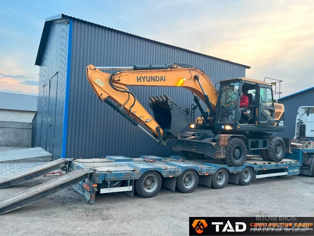 Hyundai HW 160 Excavadoras de ruedas