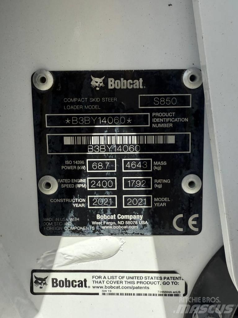 Bobcat S 850 Minicargadoras
