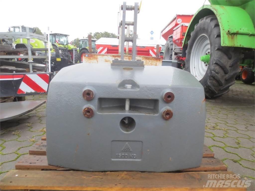 Agri CON 1500KG Plataformas