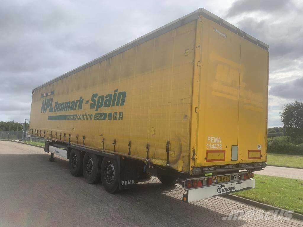 Krone SDP 27 Semirremolques con caja de lona