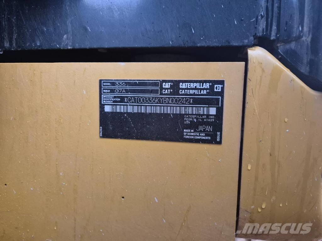 CAT 336 Excavadoras de cadenas