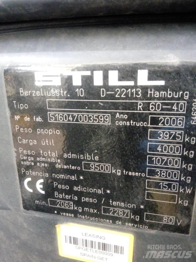 Still R 60-40 Carretillas de horquilla eléctrica