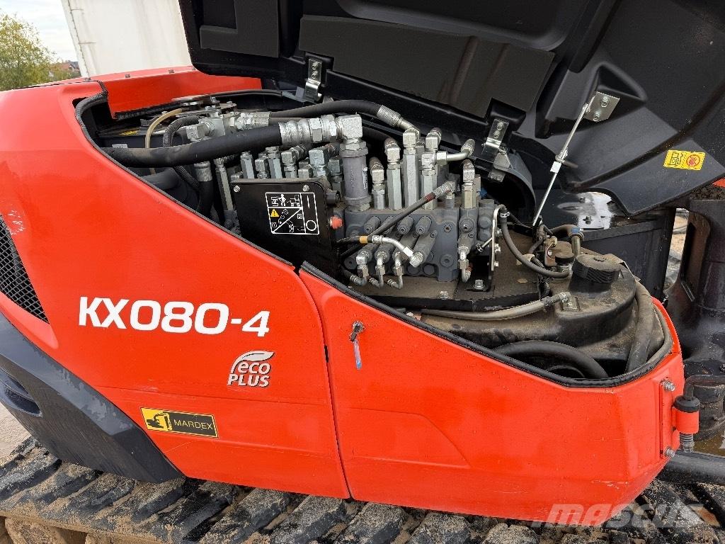 Kubota KX 080-4 Mini excavadoras < 7t