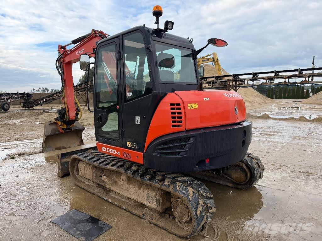 Kubota KX 080-4 Mini excavadoras < 7t