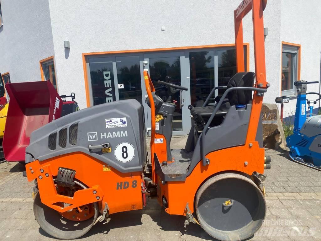 Hamm HD8VV Rodillos de doble tambor