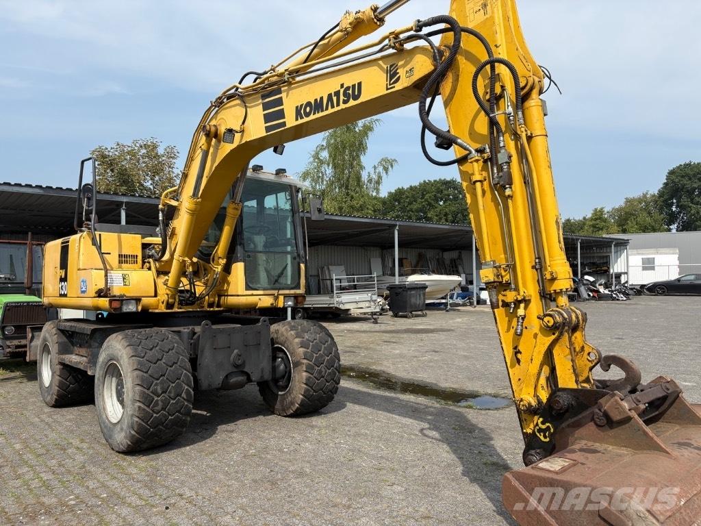 Komatsu PW 130-7K Excavadoras de ruedas
