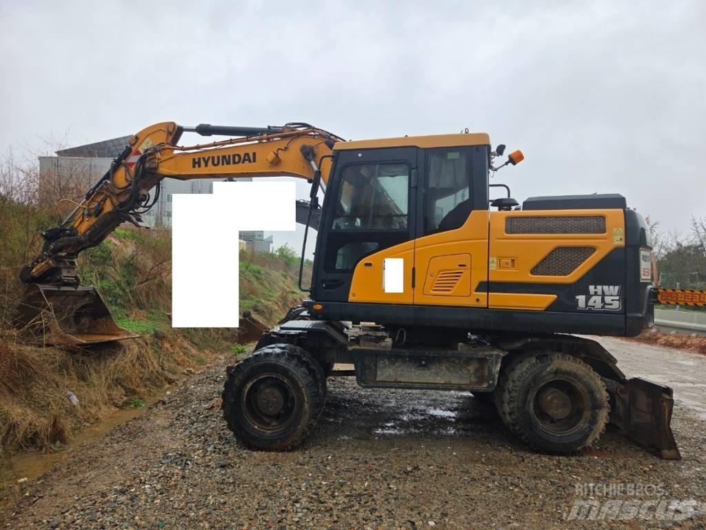 Hyundai HW 145 Excavadoras de ruedas