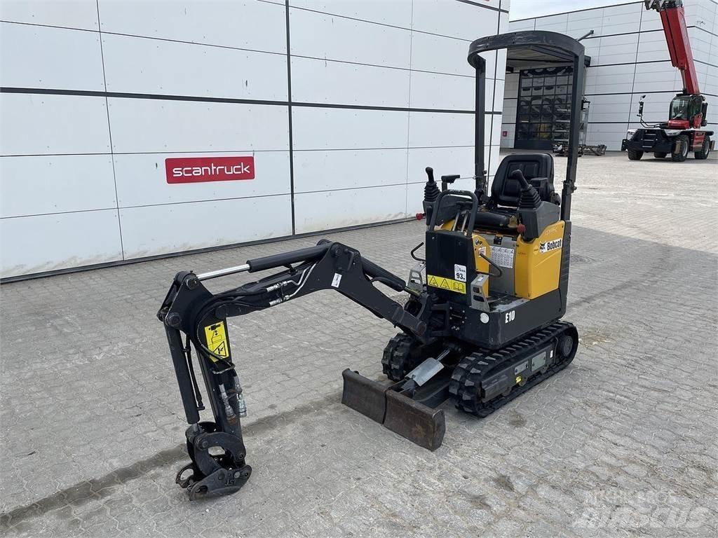 Bobcat E10 Excavadoras de ruedas