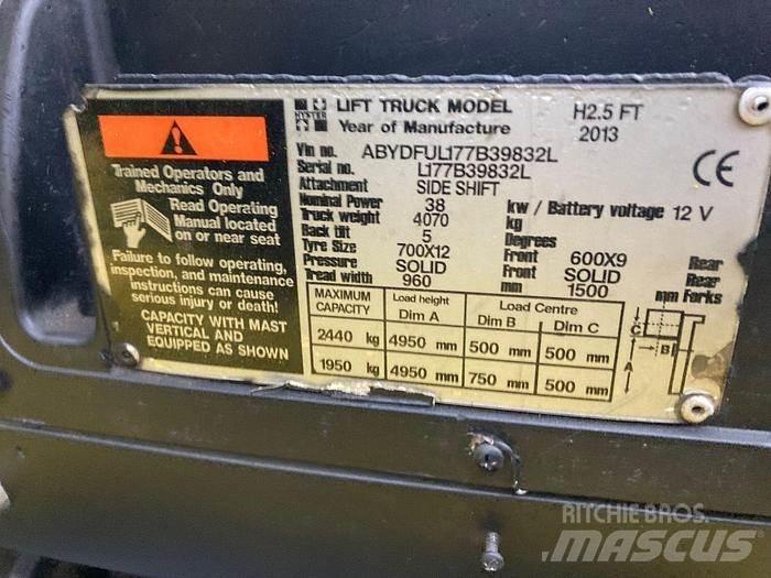 Hyster H2.5Ft Apiladores eléctricos