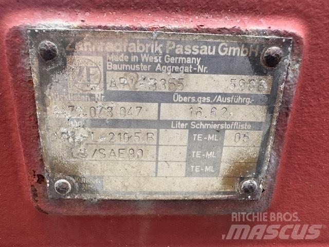 ZF APL-B355 AXLES Ejes