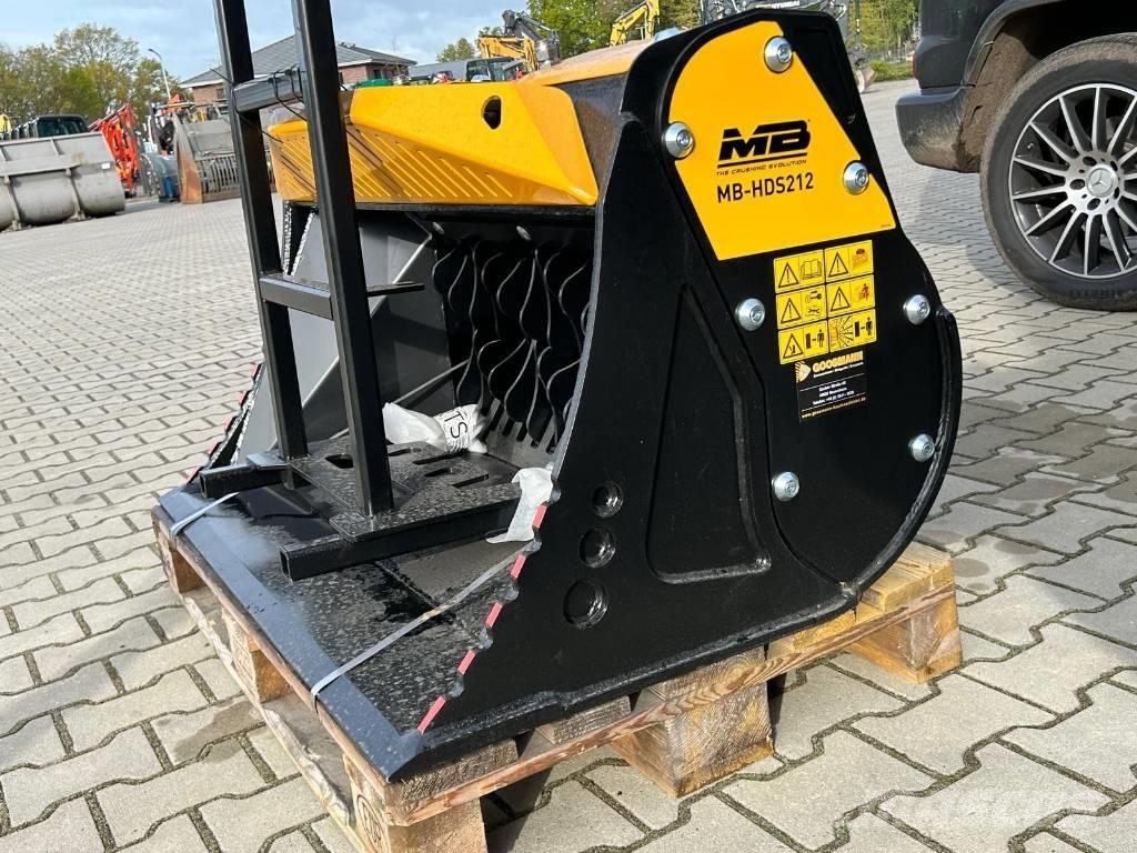 MB Crusher HDS 212 Otros componentes
