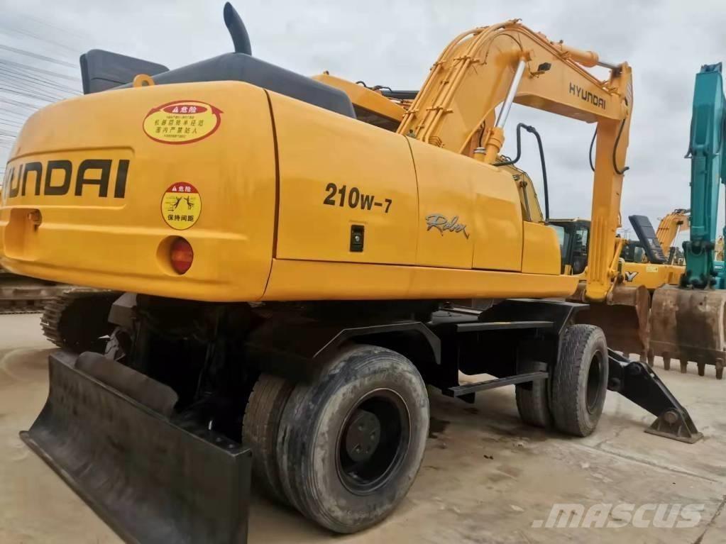Hyundai 210-7 Excavadoras de ruedas