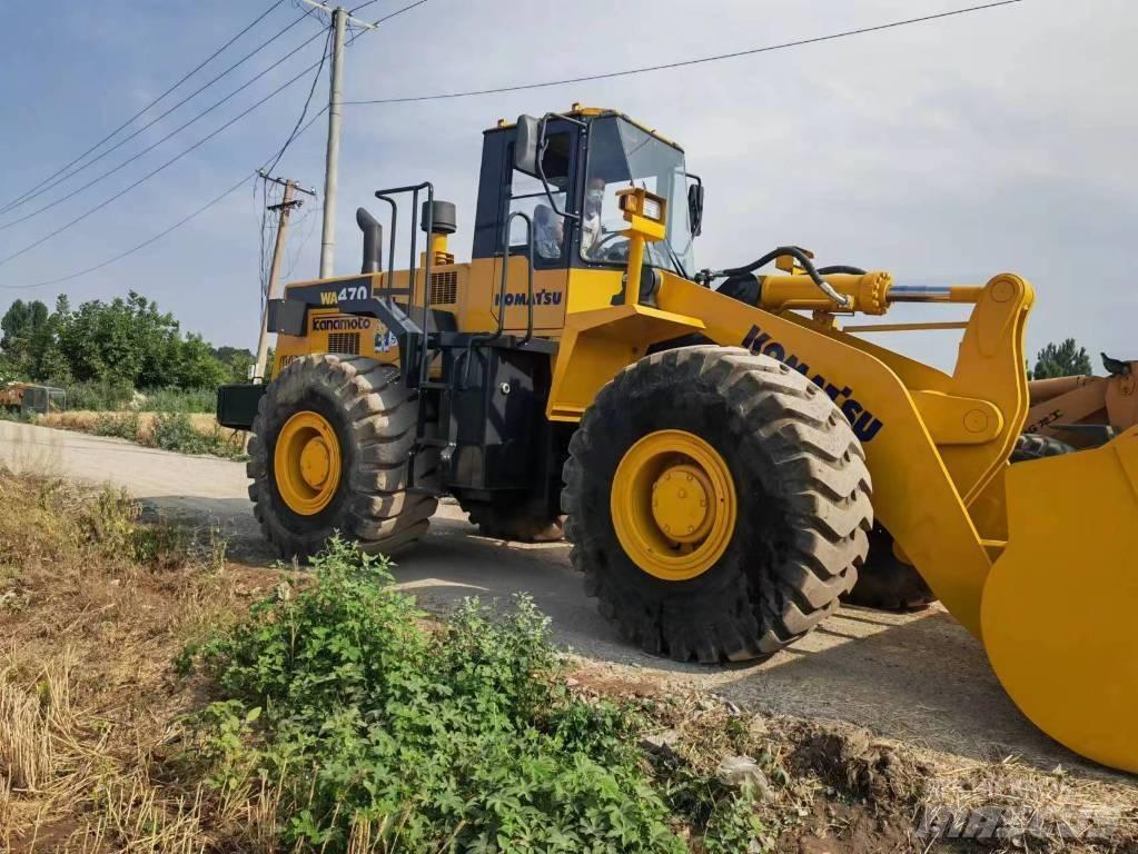 Komatsu WA 470-3 Cargadoras sobre ruedas