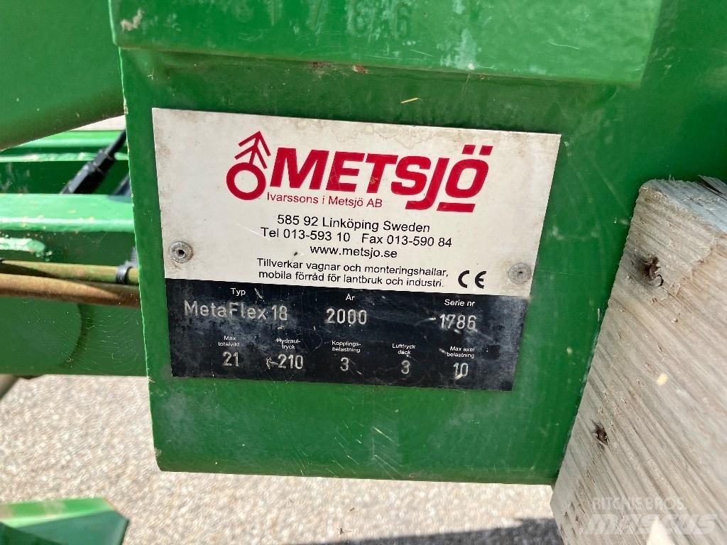 Metsjö MetaFlex 18 remolques con gancho elevador