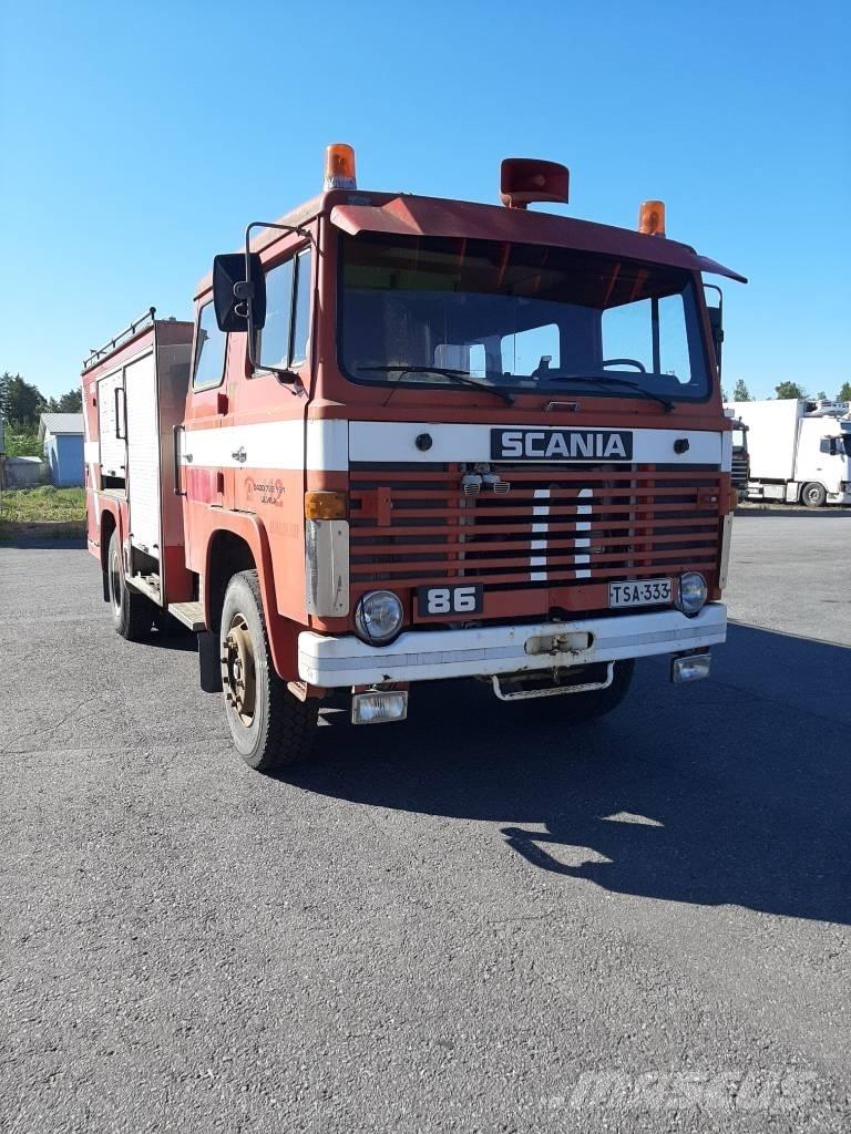 Scania LB 86 Camiones de Bomberos