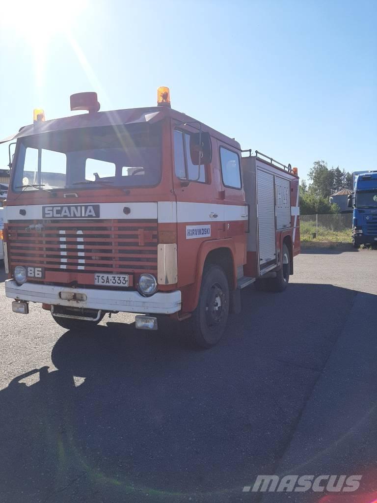 Scania LB 86 Camiones de Bomberos