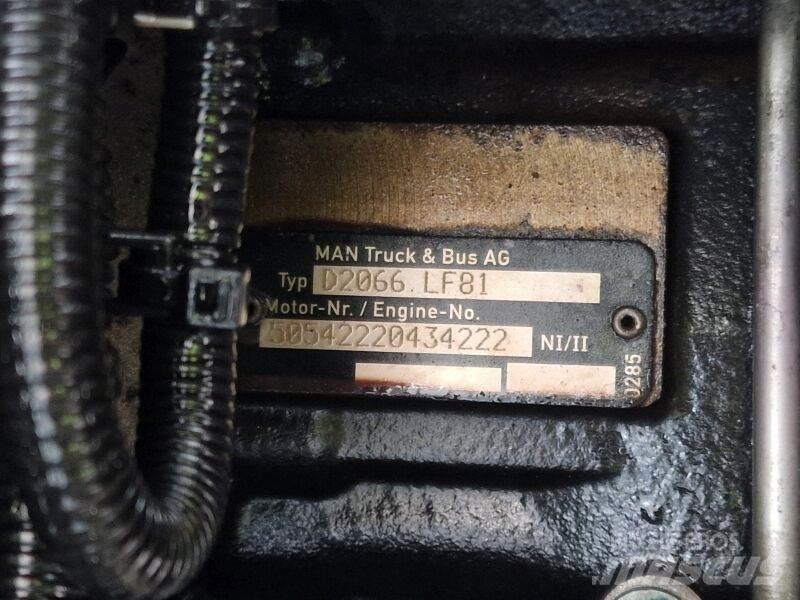 MAN D2066 LF81 Motores