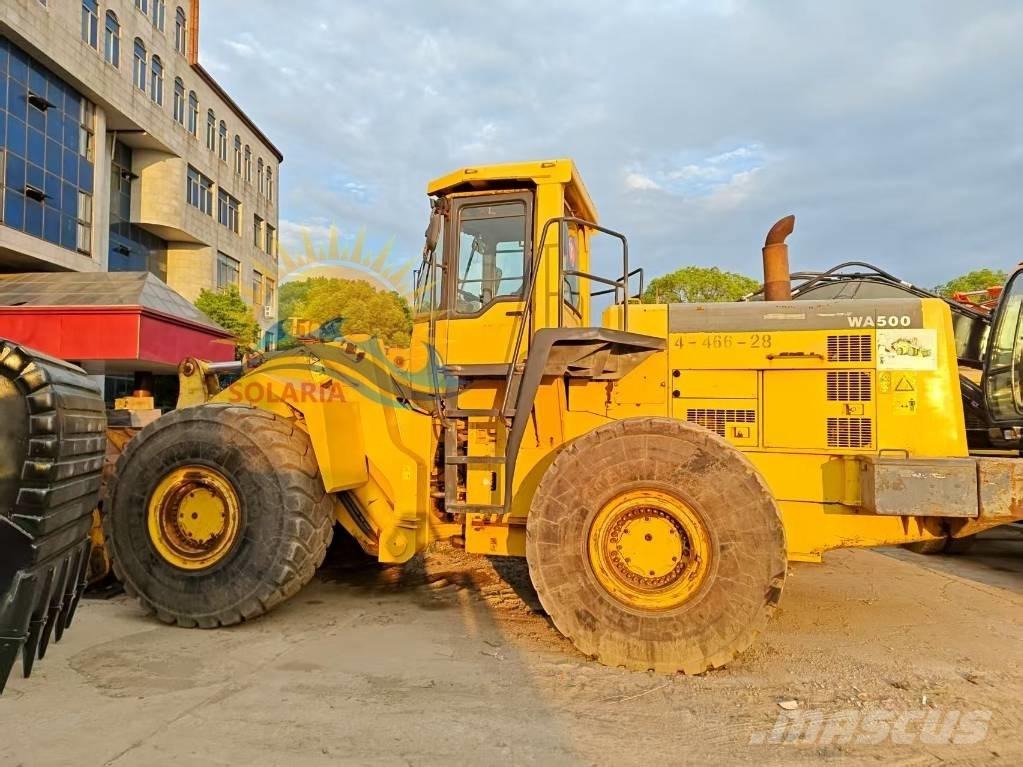 Komatsu WA 500-3 Cargadoras sobre ruedas