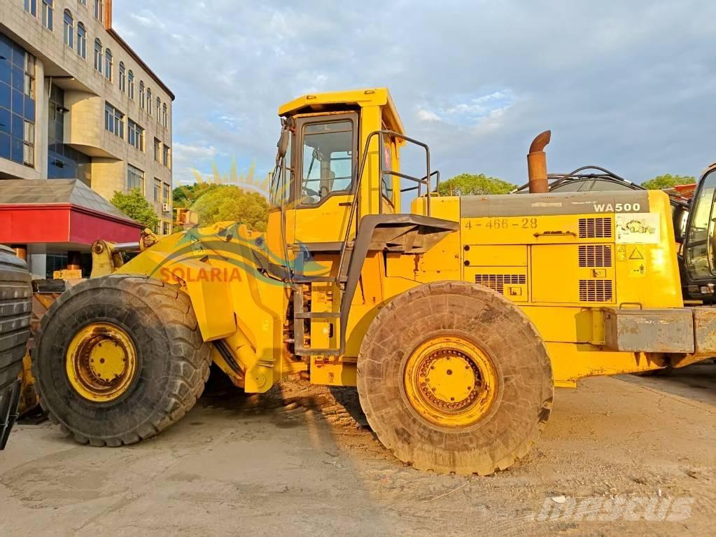 Komatsu WA 500-3 Cargadoras sobre ruedas