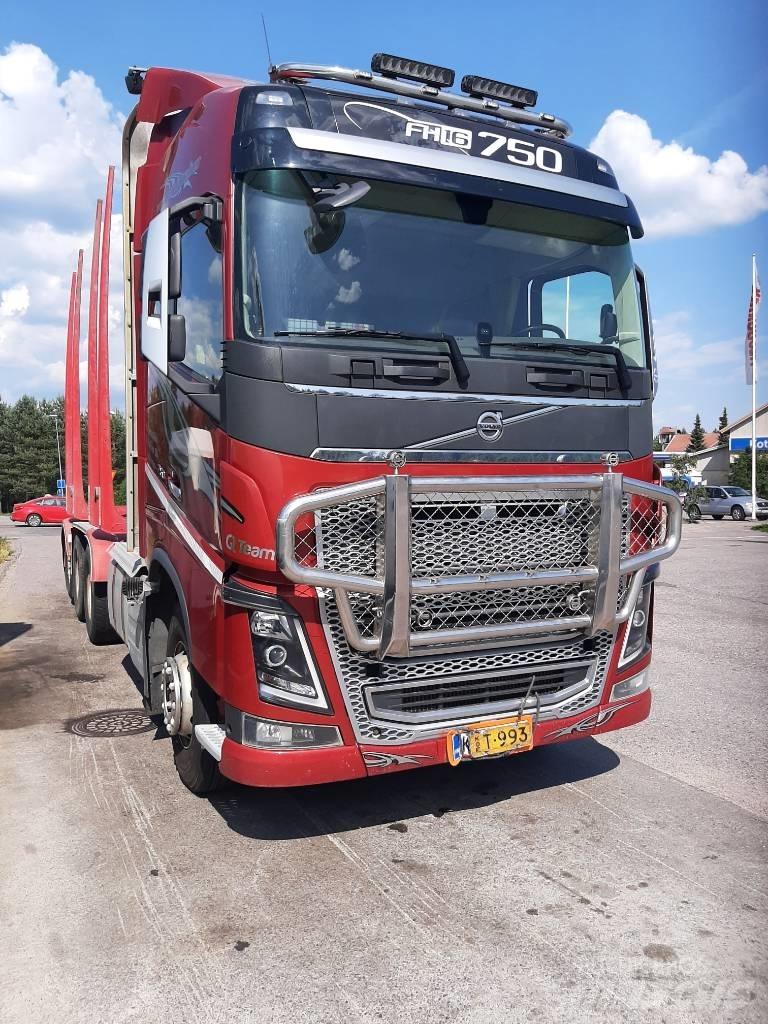 Volvo FH 16 Transporte de madera