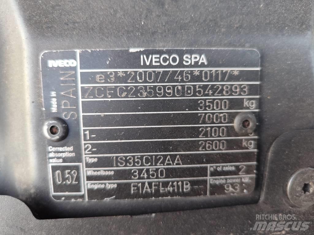 Iveco Daily 35 C 13 Camiones bañeras basculantes o volquetes