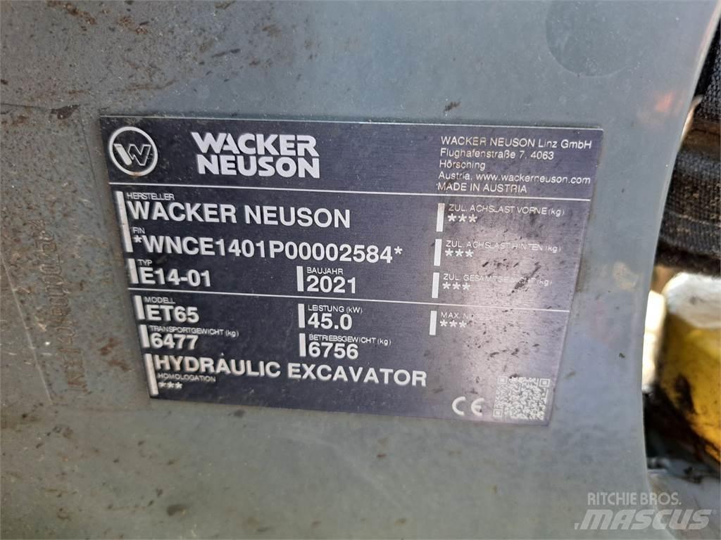 Wacker Neuson ET65 Excavadoras de cadenas