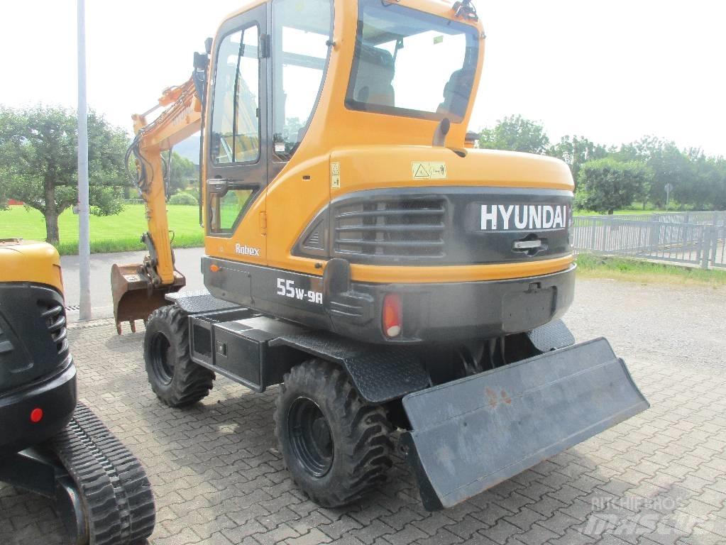 Hyundai Robex 55W-9 Excavadoras de ruedas