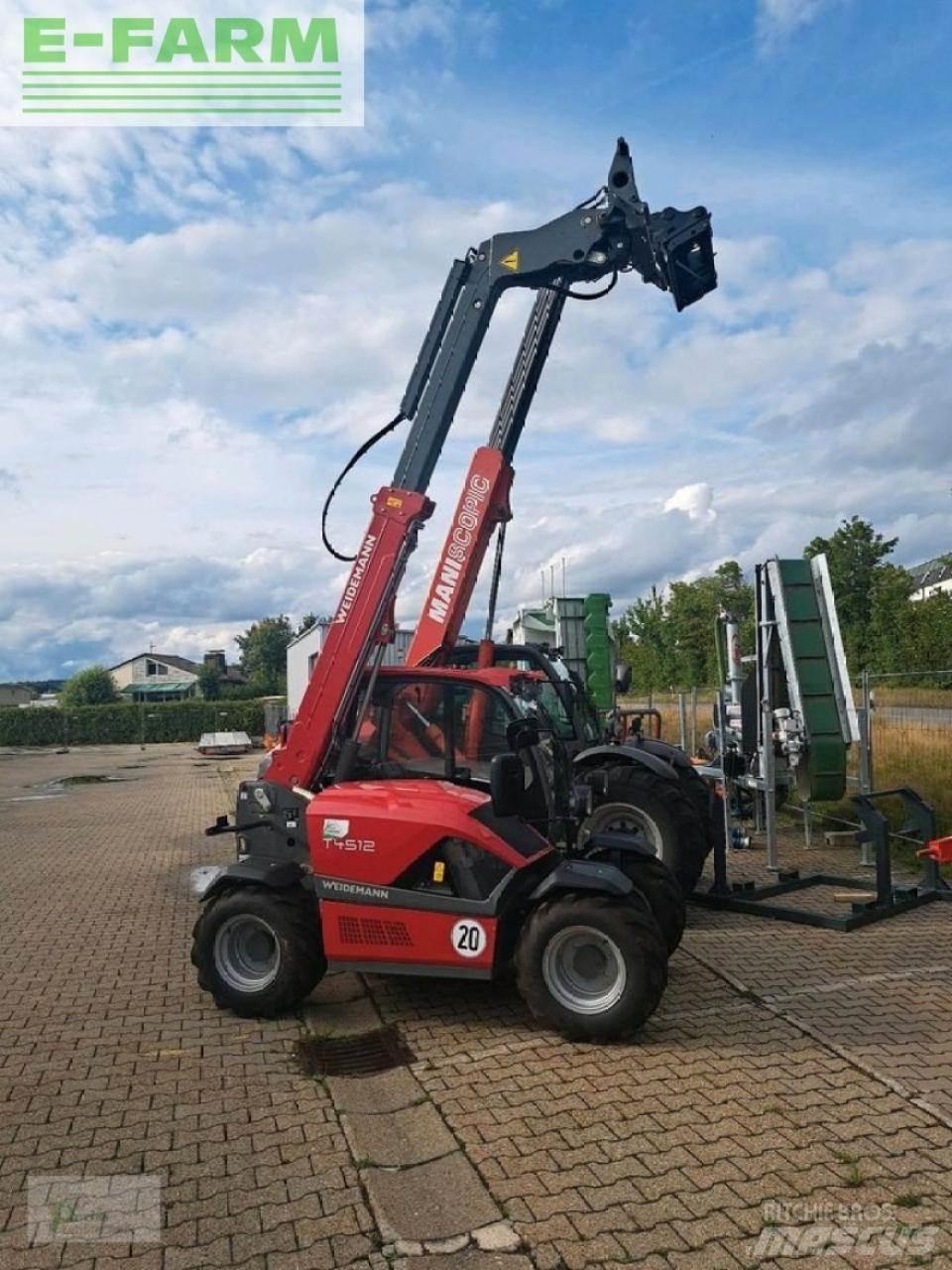 Weidemann t 4512 Manipuladores telescópicos agrícolas