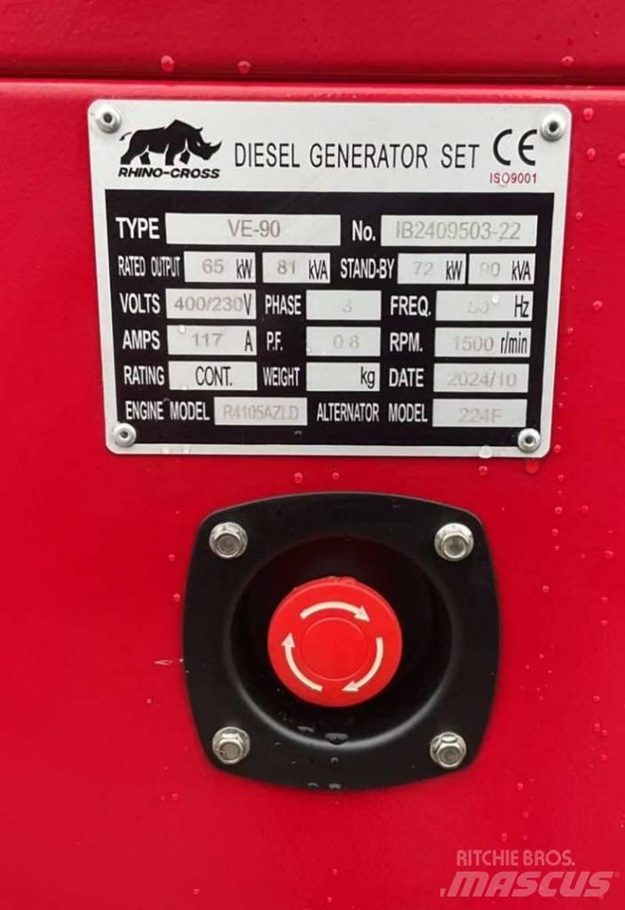 Rhino CROSS 90 KVA Generadores diesel