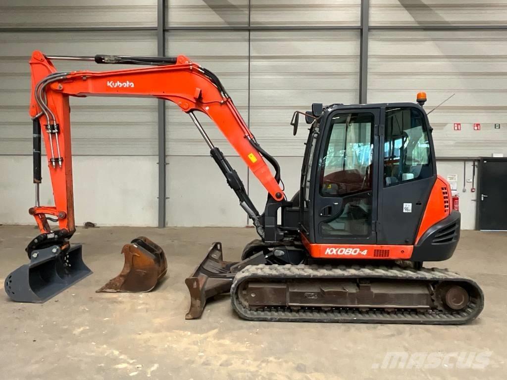 Kubota KX 080-4 Excavadoras 7t - 12t