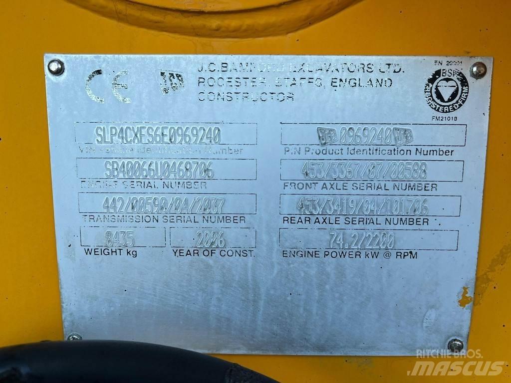 JCB 4 CX 4x4 Retrocargadoras
