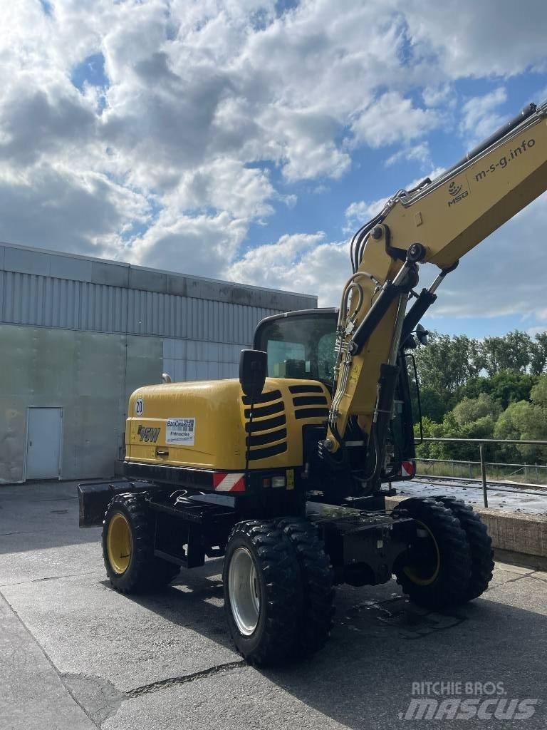 Yanmar B 95 W Excavadoras de ruedas
