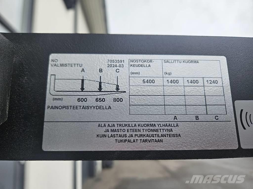 Toyota RRE 140 HE Carretillas retráctiles