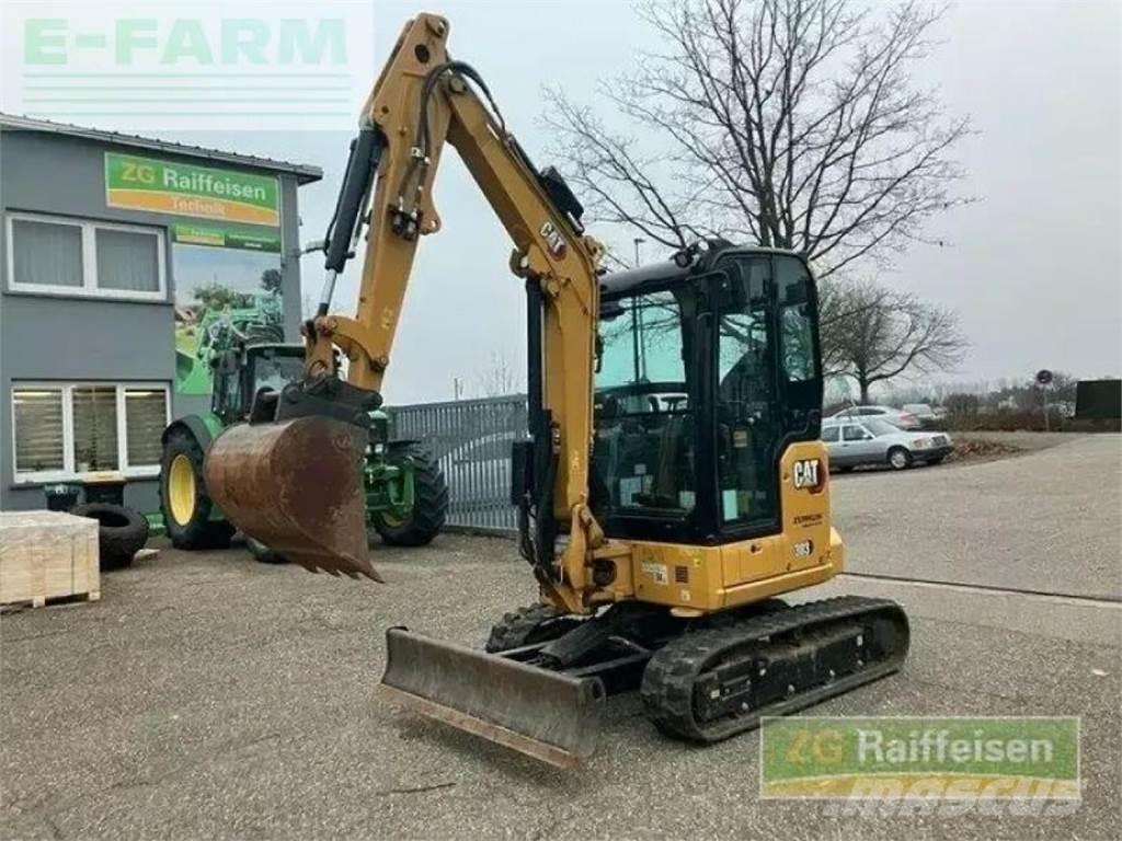 CAT 303 minibagger Excavadoras de ruedas