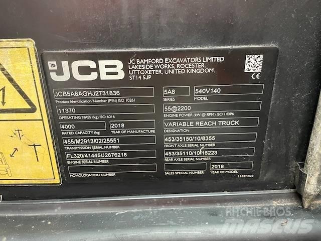 JCB 540-140 Carretillas telescópicas