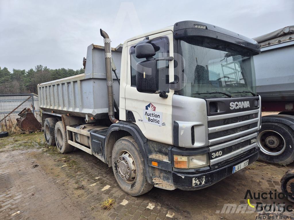 Scania P 114 GB Camiones bañeras basculantes o volquetes