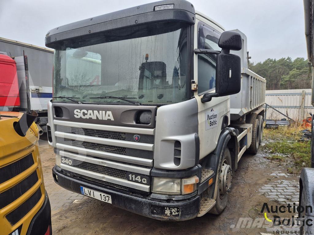 Scania P 114 GB Camiones bañeras basculantes o volquetes