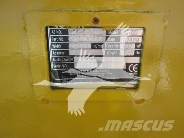 Teran CAT320 Cucharones