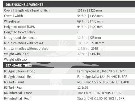 TYM T474HST Tractores