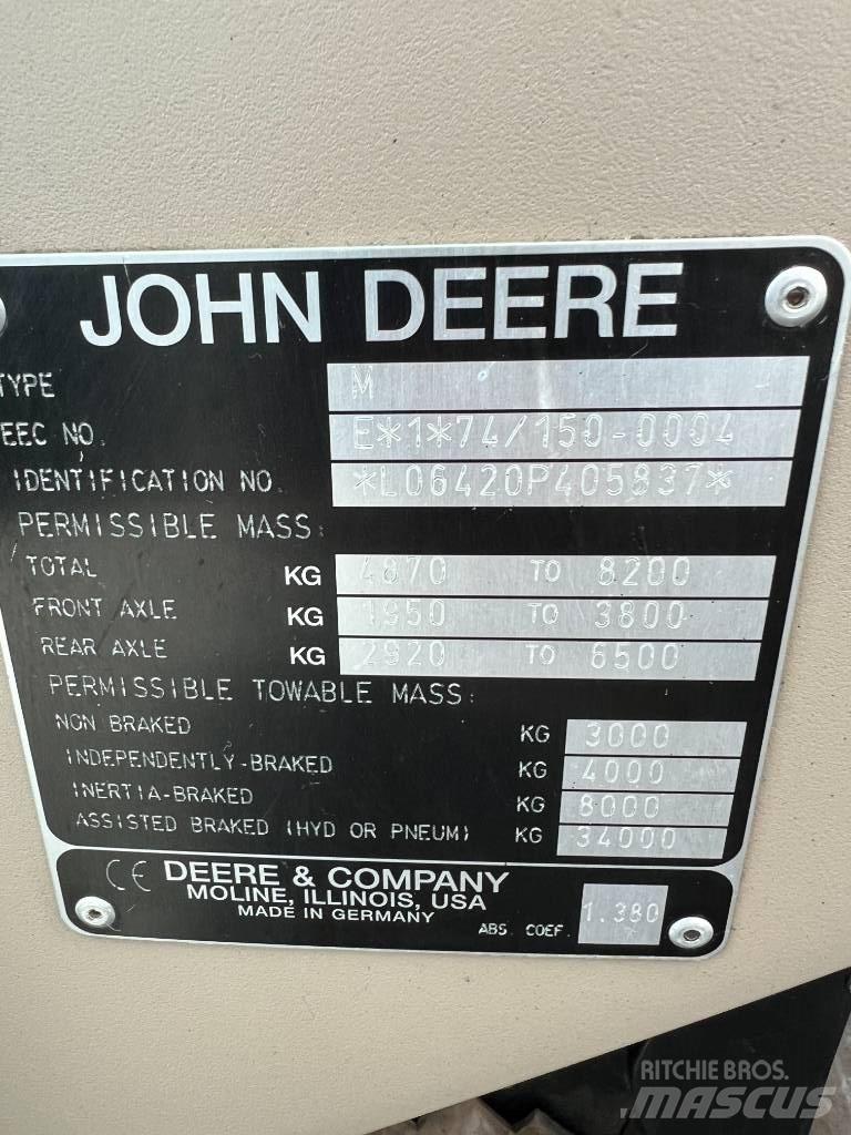 John Deere 6420 S Tractores