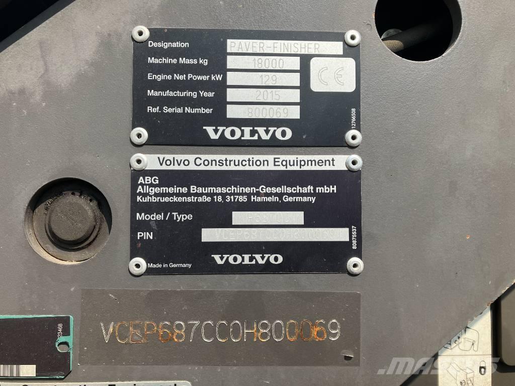 Volvo P 6870 C Asfaltadoras